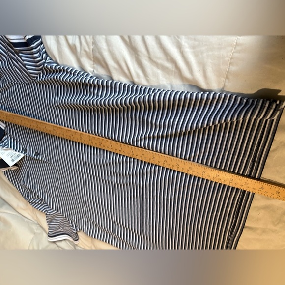 Michael Kors NWT men’s cotton polo striped navy short sleeve medium - Picture 9 of 13
